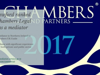Dorcas Crawford ranked again in Chambers Legal Directory as a mediator